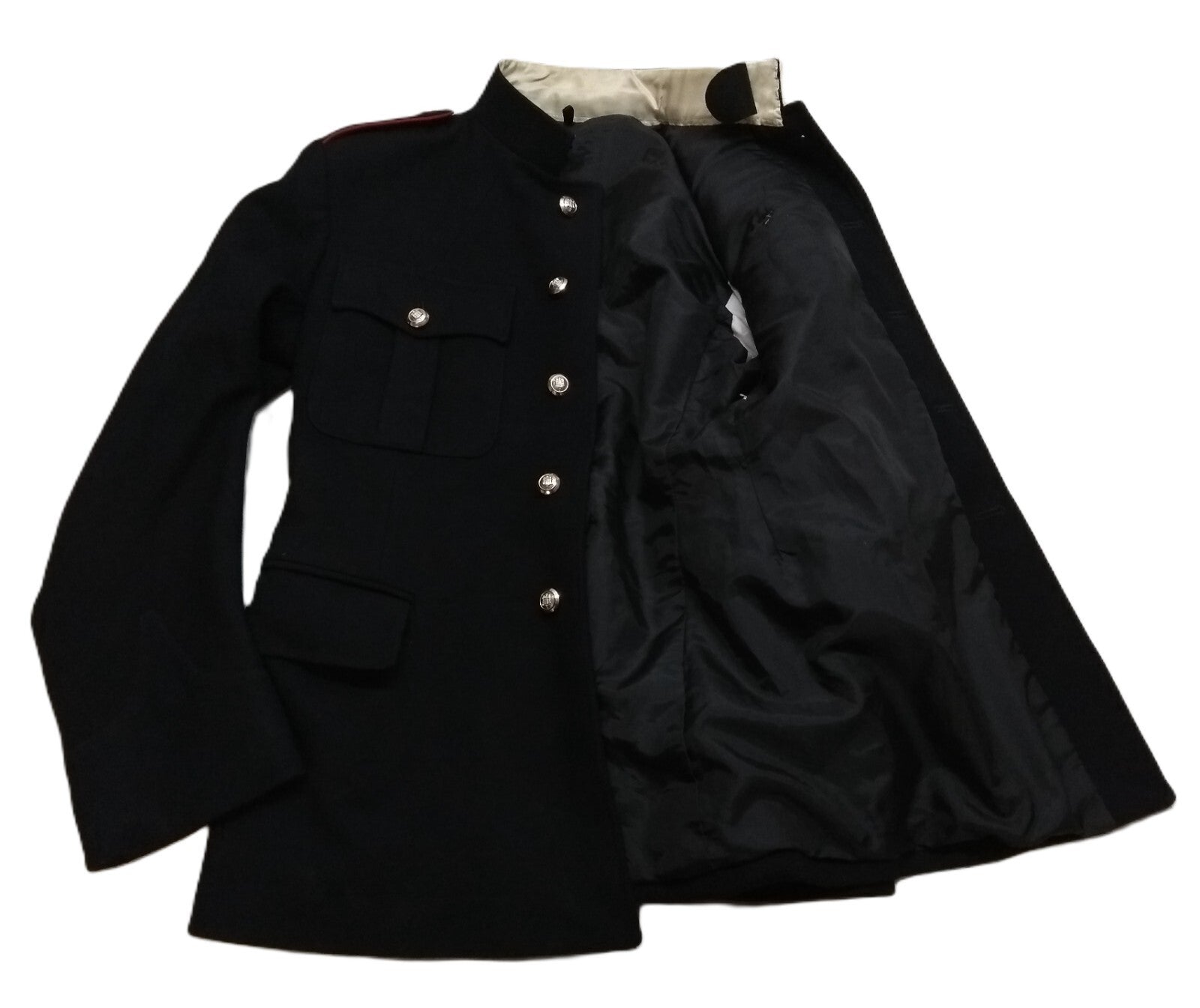 British Army No1 Jacket All Ranks Blue Gibraltar Buttons & Shoulder Straps