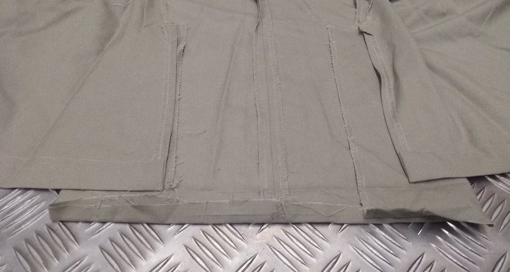 British Army No6 Jacket Dress / Tropical Jungle / No Buttons & Open Seam