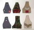 Army Brassards Armlets Various Camo Colour Pattern with Various Badges