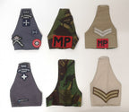 Army Brassards Armlets Various Camo Colour Pattern with Various Badges