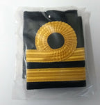 Royal Navy Lieutenant Gold Lace Rank Slides RN Genuine British Issue