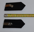 Clip on Gorgets Hand Made in Britain No1 Type Braided Oakleaf Collar Tabs 2 Sets