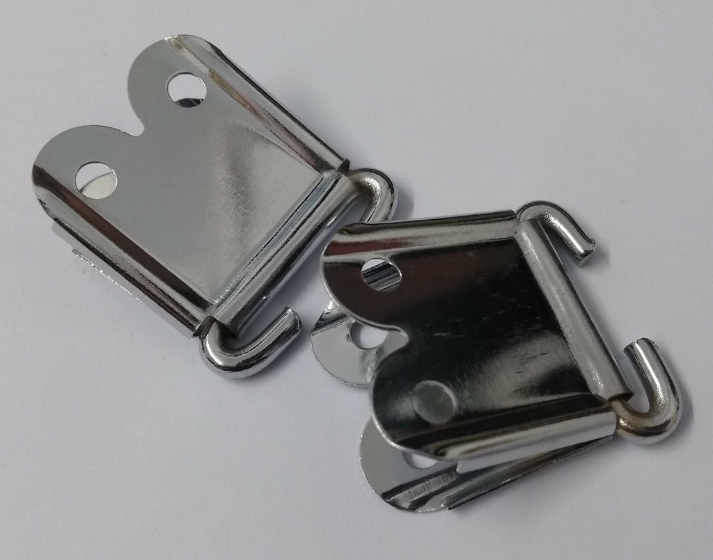 Genuine British Issue 1" Chrome Plated Rifle Sling Fittings 1PR STD39
