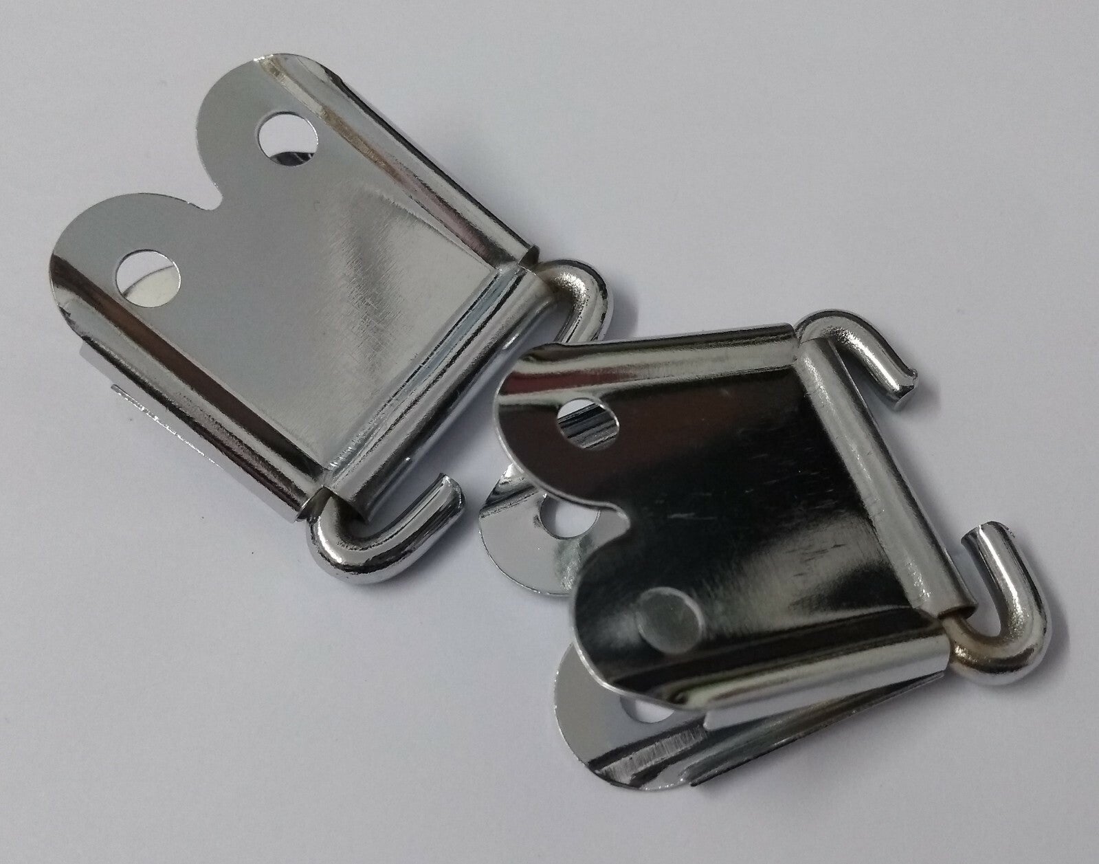 Genuine British Issue 1" Chrome Plated Rifle Sling Fittings 1PR STD39