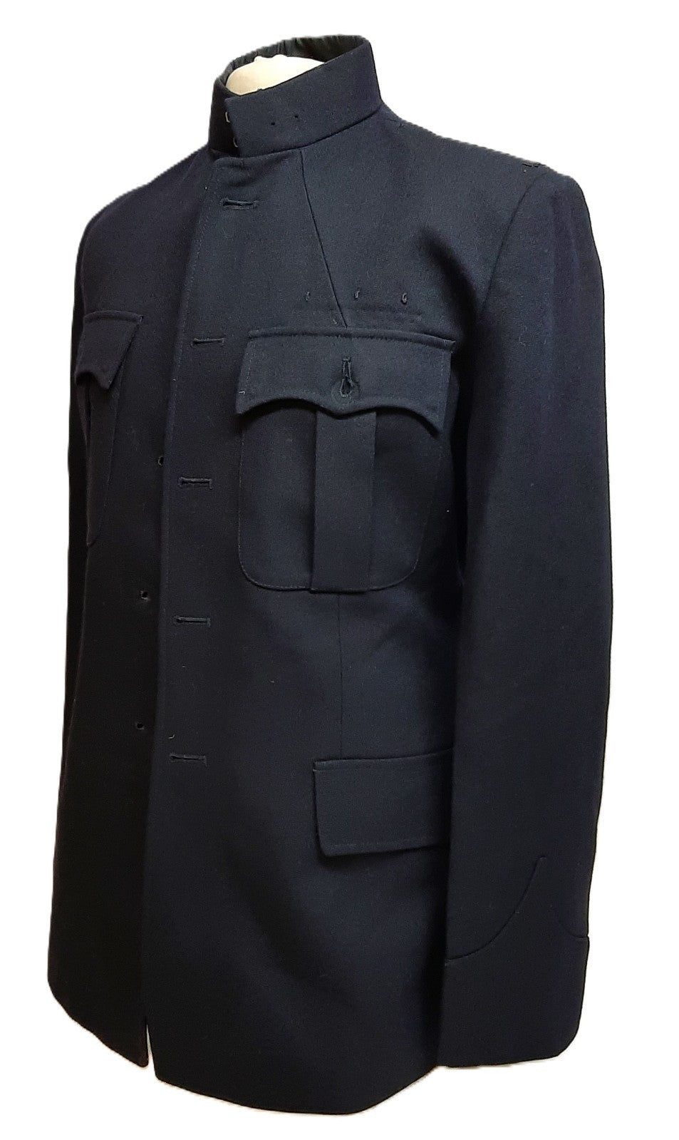 British Army No1 Dress Blues All Ranks Jacket No Buttons or Insignia P2P 20.5"