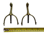Swan Neck Spurs Short British Army / Officers & Soldiers Parade Boots