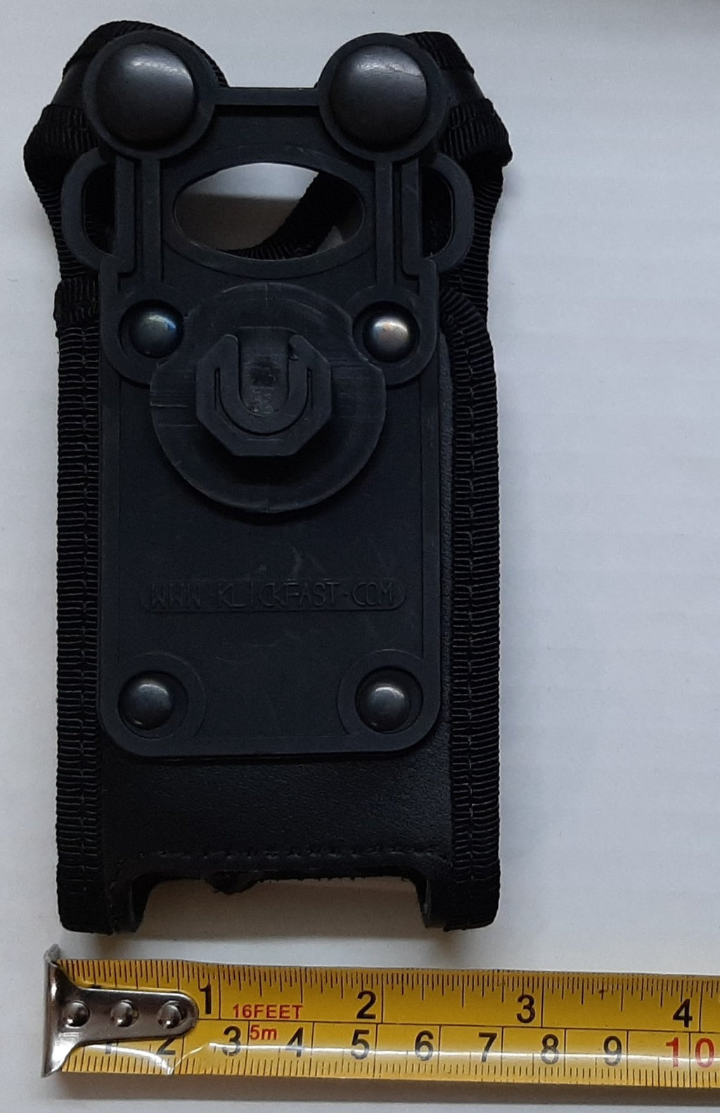 Klickfast Radio Holder Leather Case Communications Device Carrier UK Forces