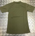 British Mesh T-Shirt Anti Static Self Wicking Army Green / Olive - Used