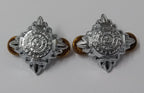 Shoulder Pips 3/4" Silver OFCs Bath Stars Screw Post x 2 NEW