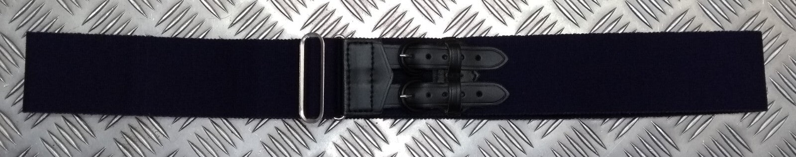 RN Waistbelt Stable Belt Navy Blue 64mm Canvas With Double Strap Closure 35" NEW