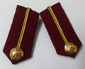 Arab Emirates Gorgets Collar Tabs Gold Braid Detail Senior Officers UAE Buttons