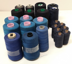 Polyester Corespun Thread Blue / Navy Colour Shades Various Brands