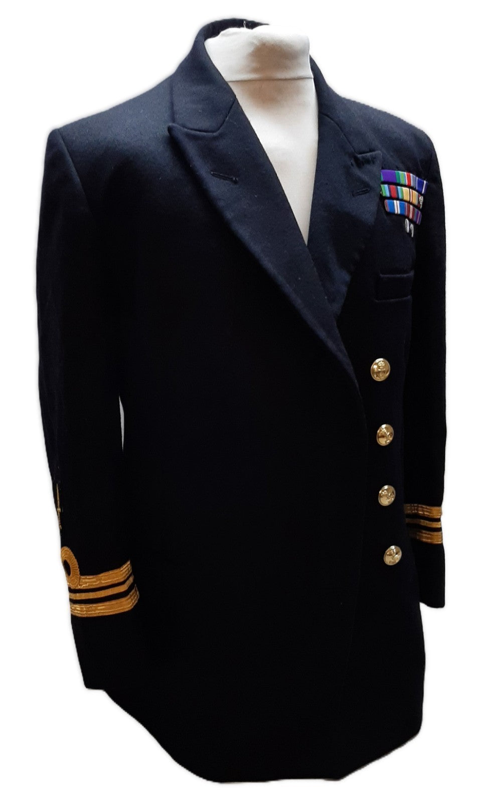 Royal Navy RN No1B Jacket Barathea British Naval Dress OFCs Lt Cdr 108cm Regular