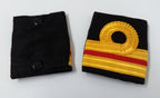 RN Shoulder Slides Royal Navy Issue Lieutenant Rank Slide On Studded Epaulettes