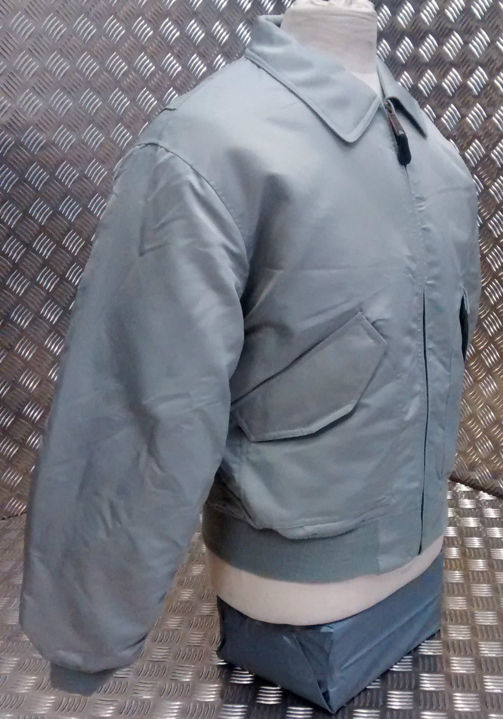 MA2 CWU US Military Style Bomber Jacket Silver/Grey - NEW