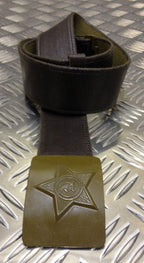USSR Soviet CCCP Army Belt With Hammer & Sickle Buckle Obsolete NEW