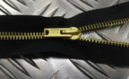Genuine British Issue 22cm Closed End Metal Zip Zipper Black