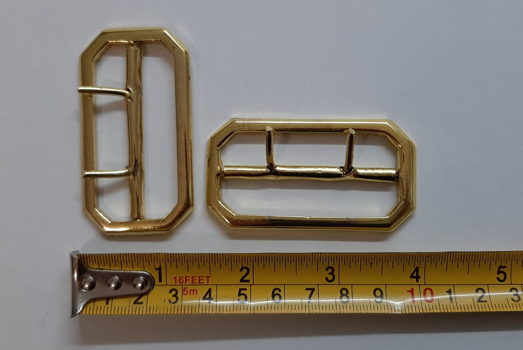 Two Prong Buckle For UK 2" Cloth Belts RAF Royal Air Force, Army, Royal Navy Marines X2