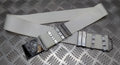 Abu Dhabi Belt White Nylon With Buckle For Ceremonial & Parade Duties