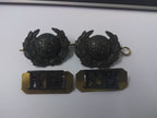 RM Royal MArines No5 Jacket Titles & Collar Dogs Subdued