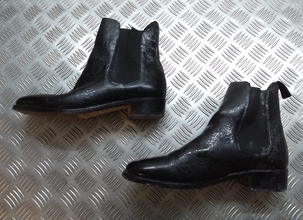 HCav Chelsea Boots British Army Cavalry Uniform With Spur House Size 10 L FAULTY