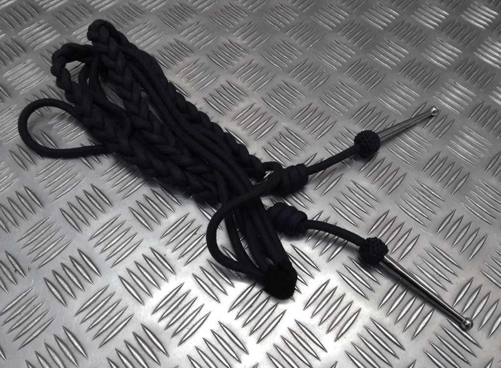 Aiguillette Officers Dress Cord For Ceremonial & Parade Duties Chrome Tip Ends