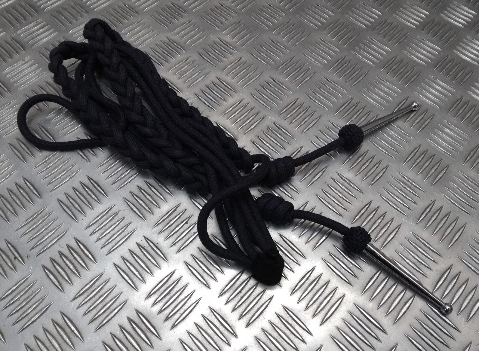 Aiguillette Officers Dress Cord For Ceremonial & Parade Duties Chrome Tip Ends