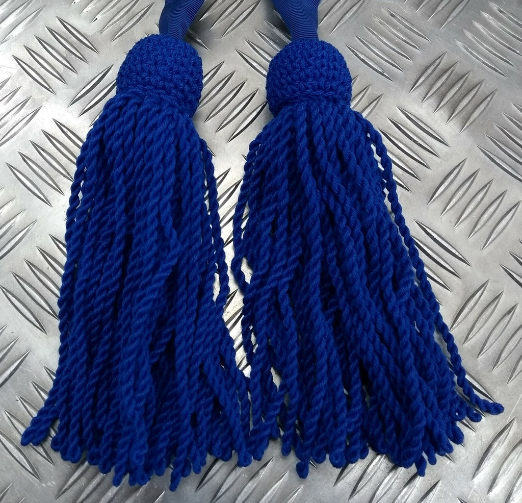 Waist Sash Genuine British Made Forces Issue Officers Royal Blue Ceremony