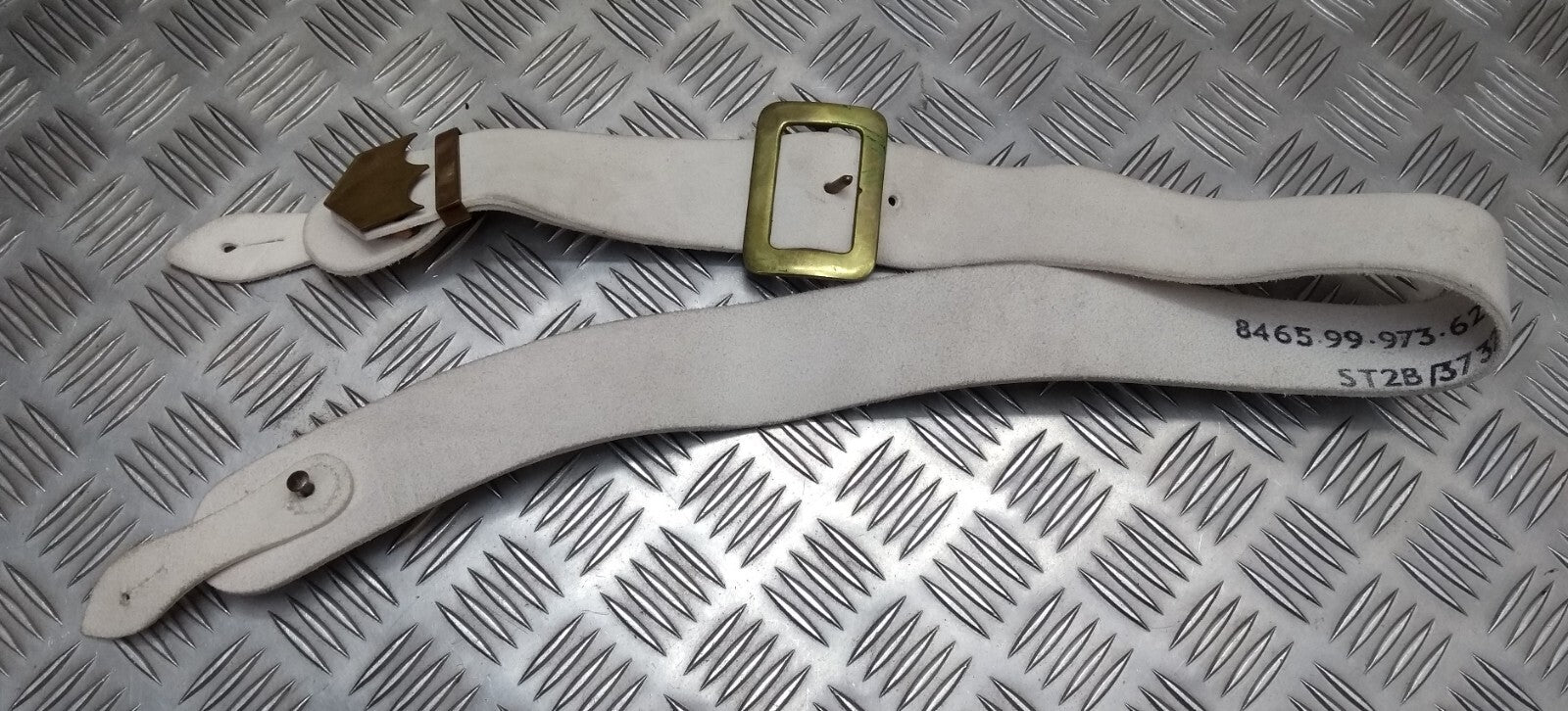 No1 Buff Shoulder Leather Strap British Household Cavalry With Fittings H Cav