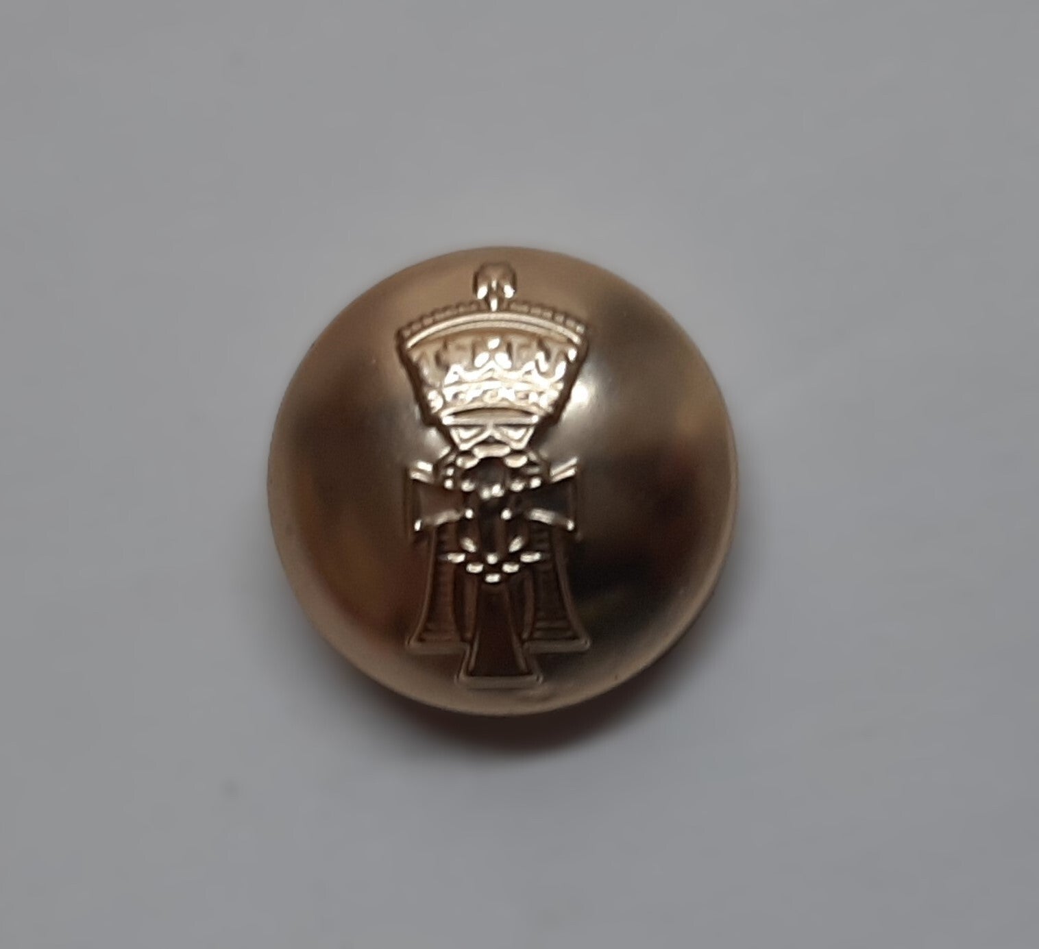 Yorkshire Regimental Buttons X4 Small Size 22L Dress British Army Insignia