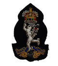 Signals Cap Badge British Army Wire Braided R Signals Insignia "Jimmy" Patch