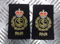 Genuine British Royal Navy RNR Chief Petty Officer CPO Rank Slides / Epaulettes
