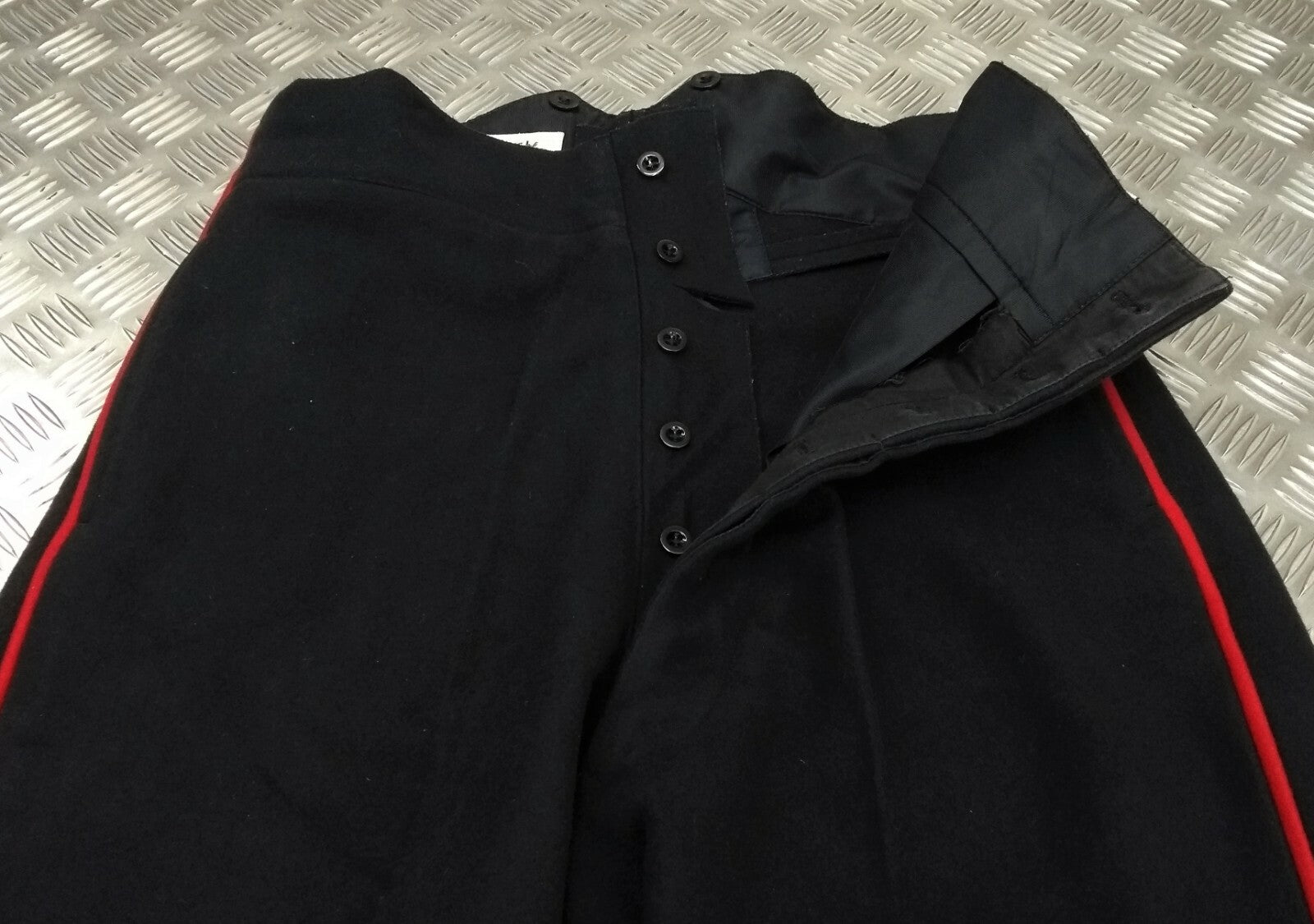Footguards ETC Black Wool Dress Trousers W33" S