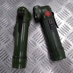Movie Prop Torch EX British Army Old Pattern Angled Soldiers Combat Flashlight