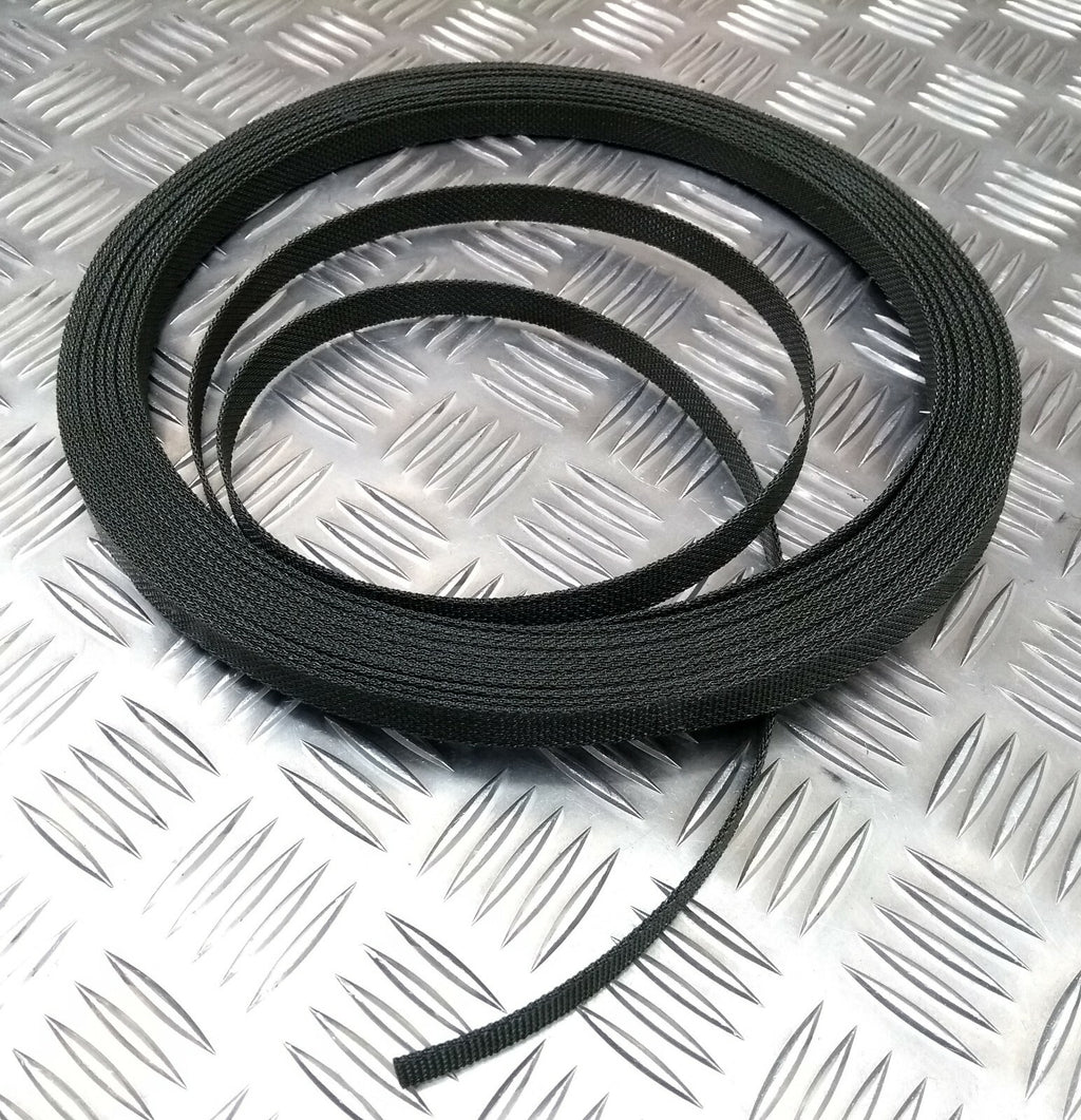 Genuine British Ceremonial Green Courlene 13mm Belt Stay Web Material