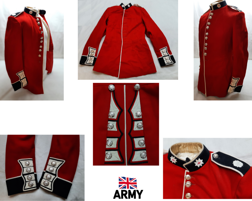 British Army Coldstream Red Tunic FG R & F Jacket FAULTY
