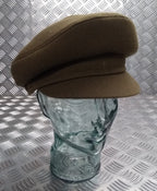 No2 Dress Hat Vintage Khaki Green No Badge Woman's Version Size 62cm
