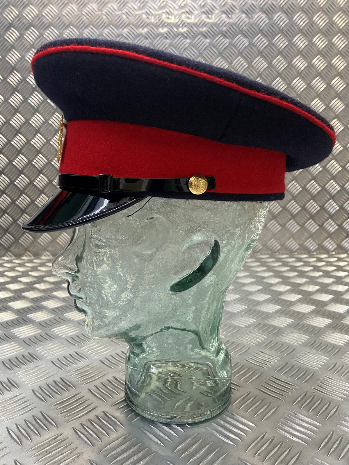 Genuine British Army The Corps of Music Dress Hat With Badge Size 57cm