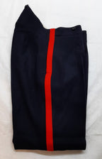 No1 RMAS Trousers British Army Pattern Cadet Officer Dress 1" Red Stripes W34"