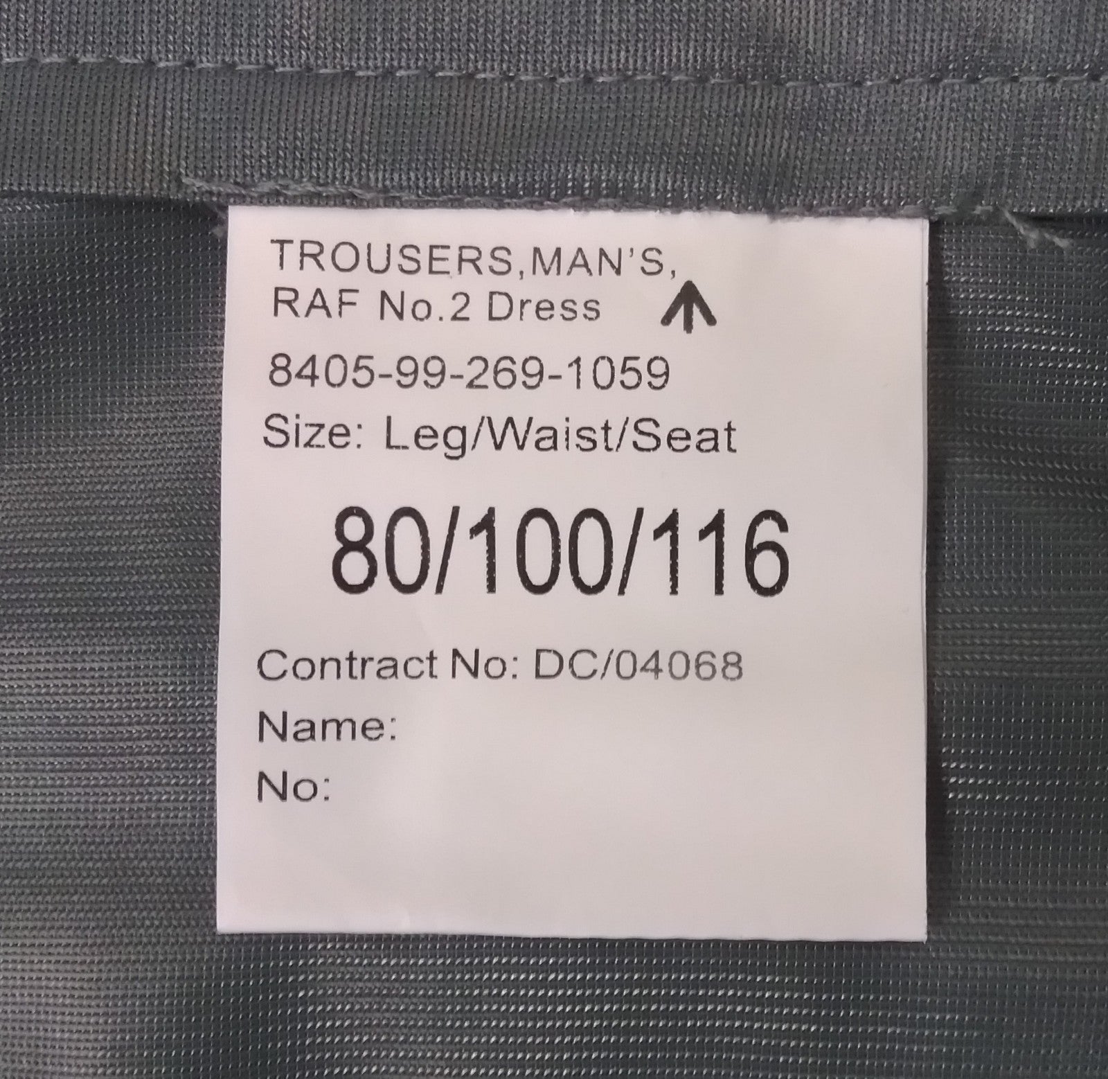 Air Force Trousers Mens No2 Dress RAF Royal Air Force Blue Grey Assorted Sizes New