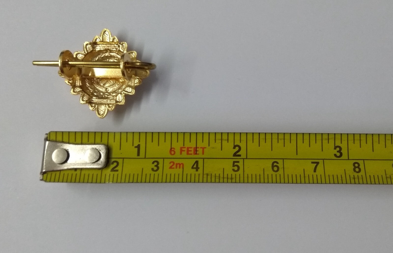Rank Pip "To Defend" Split Pin Bath Star UK Made