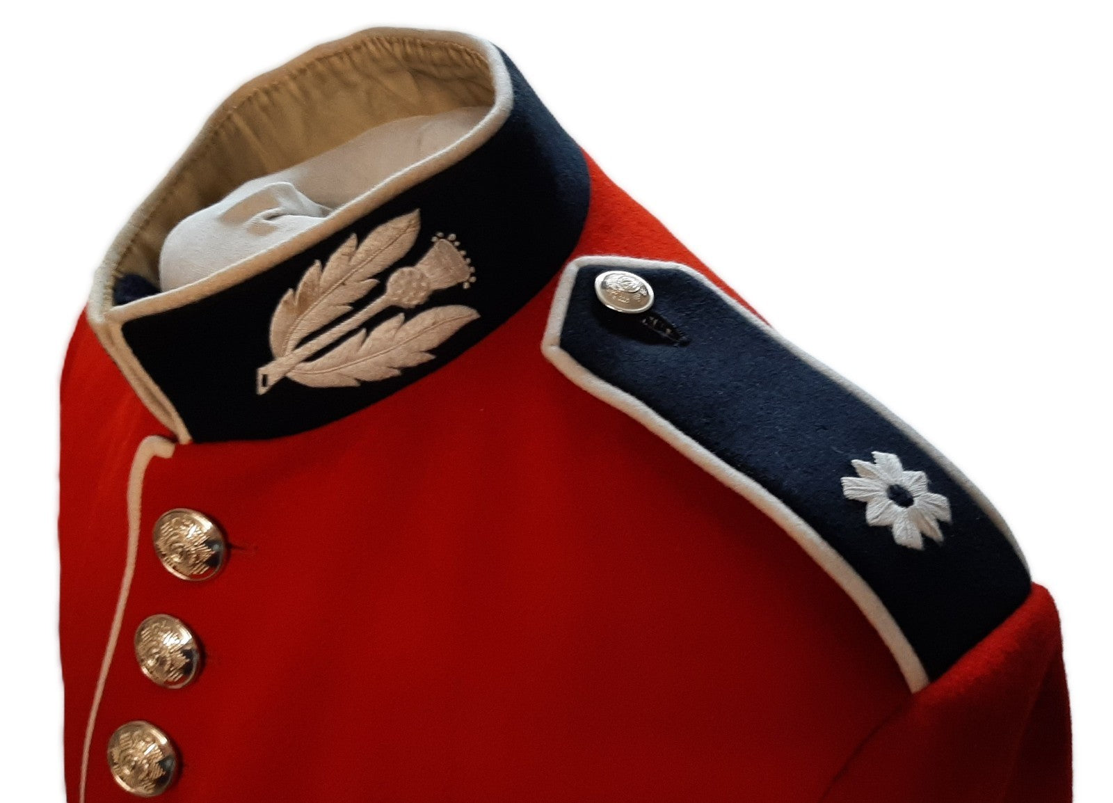 British Army Scots Red Tunic S/GDS R & F Scarlet Jacket Big Size