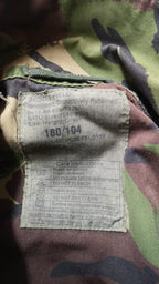 Camo Field Jacket British Army DPM Woodland Combat Soldier Uniform 180/104cm
