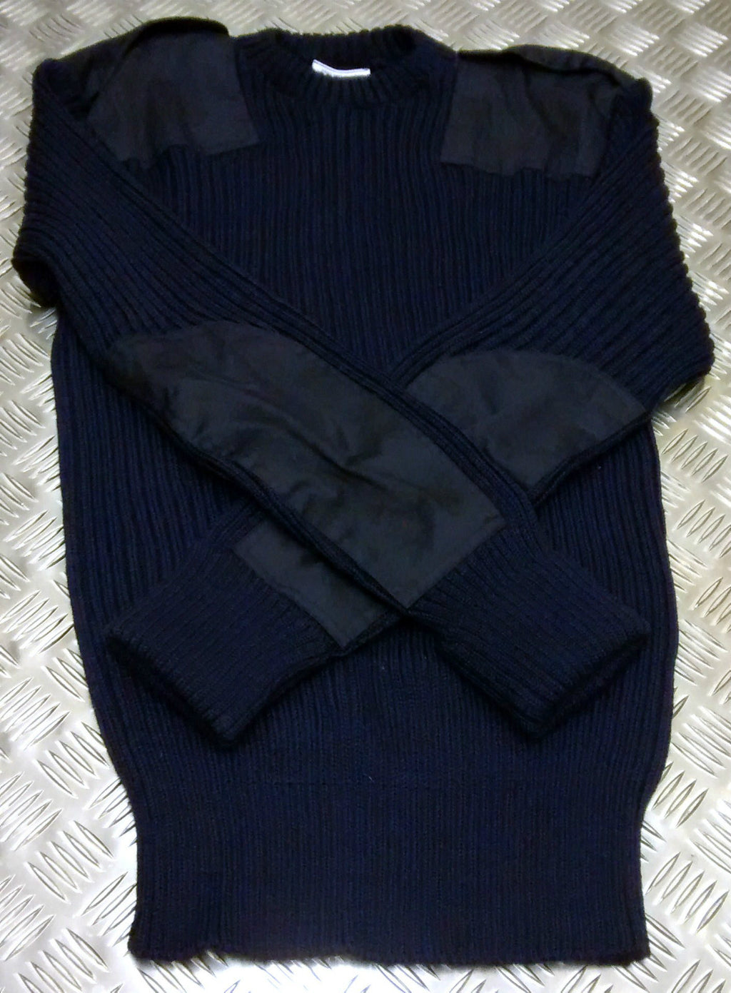 Commando Naval Pullover Wool Mix RN Jumper British Navy Blue Colour Crew Neck