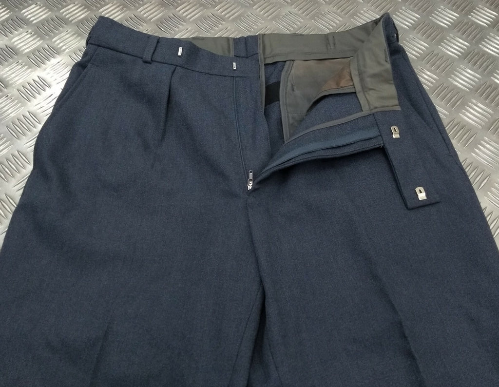No2 Trousers Old Pattern RAF Royal Air Force Blue - Grey Colour Waist 88cm