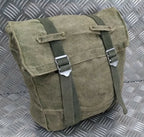 Vintage Pack Canvas Heavy Duty Back Pack Pannier Side Bag