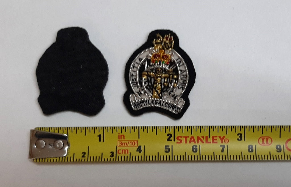 Army Legal Corps Insignia British Army ALS Officers Mess Dress Collar Badges