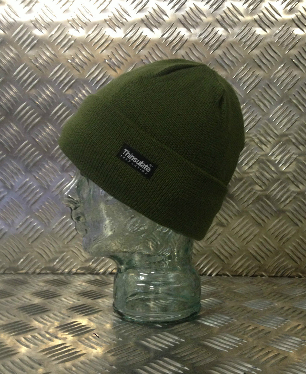 Green Thinsulate Beanie Hat - Very Warm - One Size - Brand New