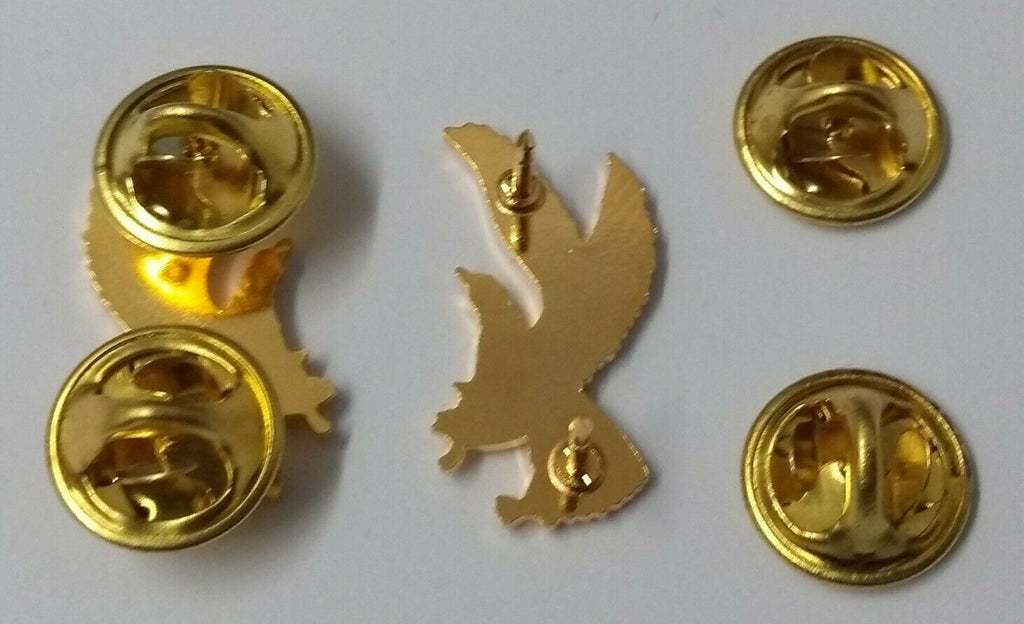Collectors Metal Pin Eagle Badge With 5 Point Star NEW GIM52XL