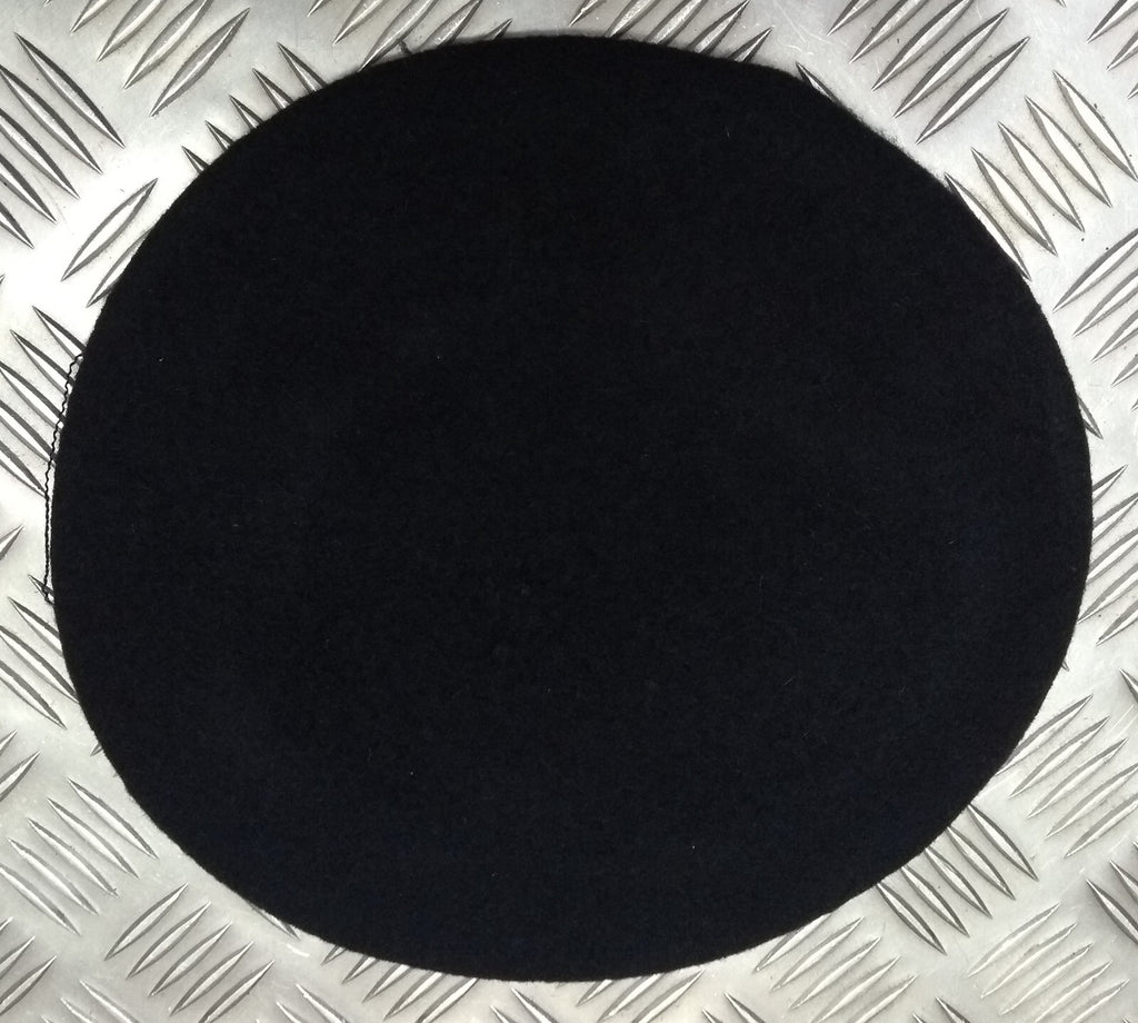 RN Beret Wool Knitted With Leather Rim Naval Navy / Dark Blue Size 62cm